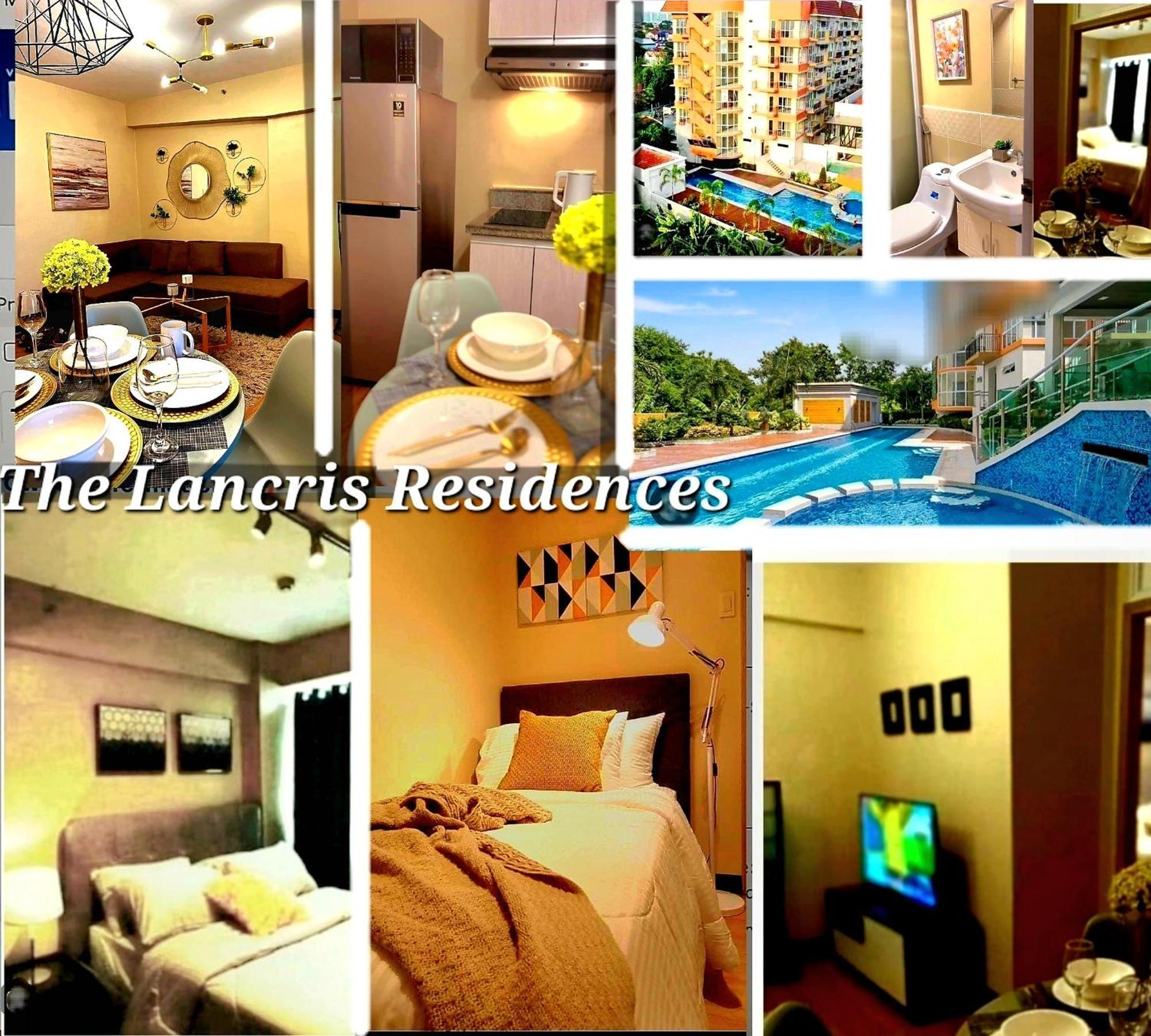 The Lancris Residences, 2 Bedrooms, 1 Bathroom, Living-Room, Kitchen & Pool Is Free Paranaque City Exterior photo